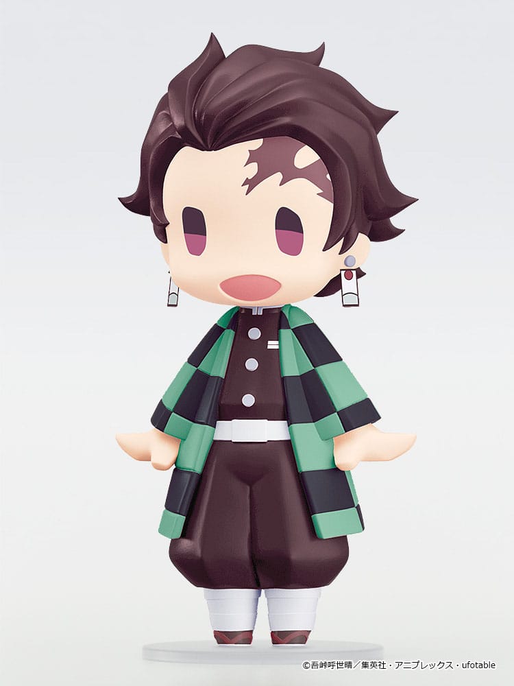 Demon Slayer: Kimetsu no Yaiba HELLO! GOOD SMILE Actionfigur Tanjiro Kamado 10 cm
