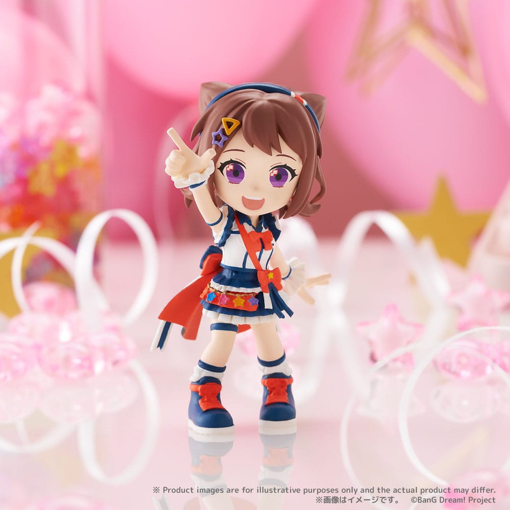 BanG Dream! Poppin'Party  PalVerse PVC Figuren 9 cm Sortiment (6)