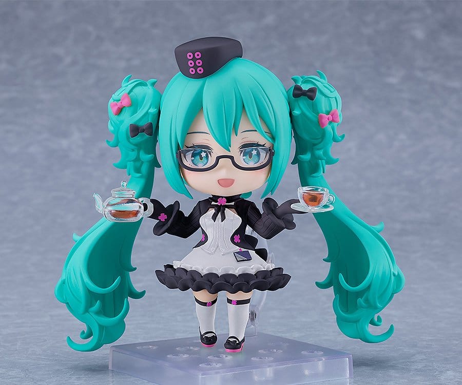 Character Vocal Series 01: Hatsune Miku Nendoroid Actionfigur Hatsune Miku: Glasses x Café Ver. 10 cm