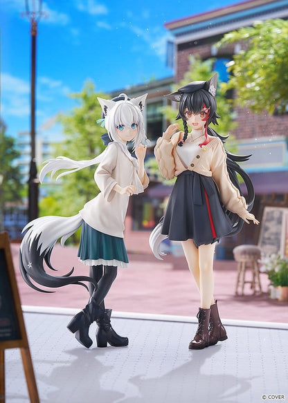 Hololive Production G.S. Collection PVC Figur 1/7 Ookami Mio Date Style - Street Outfit Ver. 24 cm