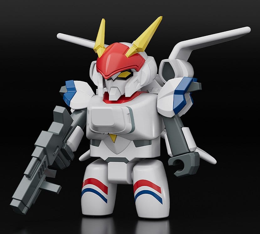 Metal Armor Dragonar Brickroid Actionfigur Dragonar-1 (Opening Ver.) & Carrier Set 5 cm