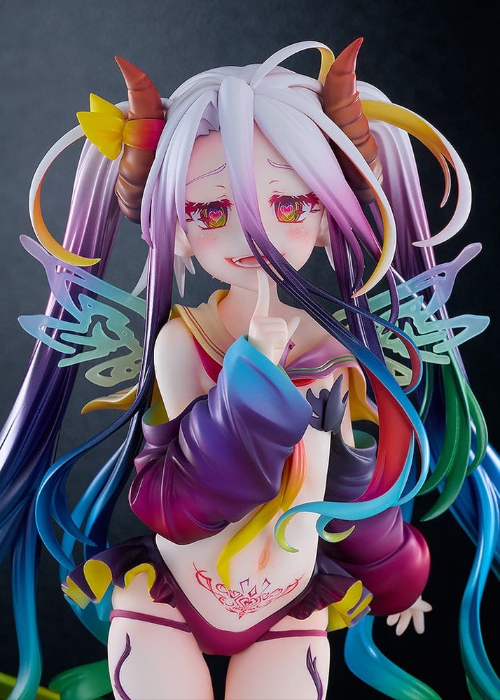 No Game No Life PVC Figur 1/7 Black Shiro 26 cm