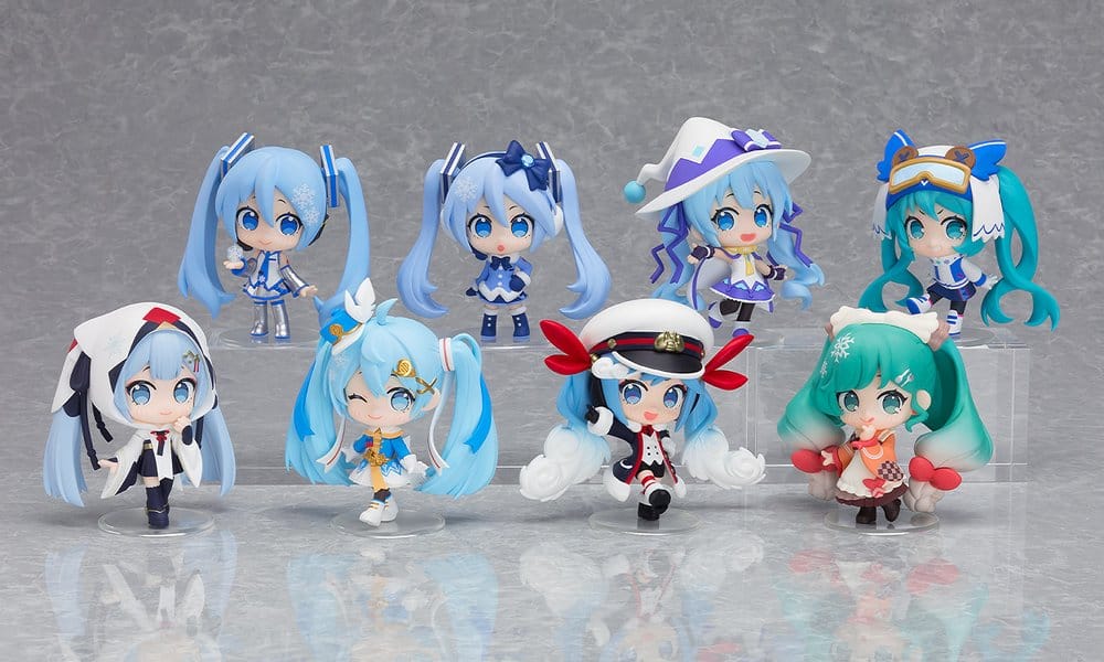 Character Vocal Series 01: Hatsune Miku Minifiguren Snow Miku All Stars Collection Vol. 1 8 cm Blind Box Sortiment (8)