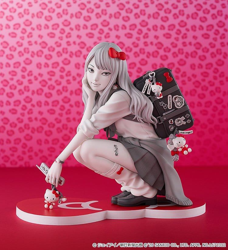 Junji Ito PVC Figur Gyaru Tomie x Hello Kitty 14 cm