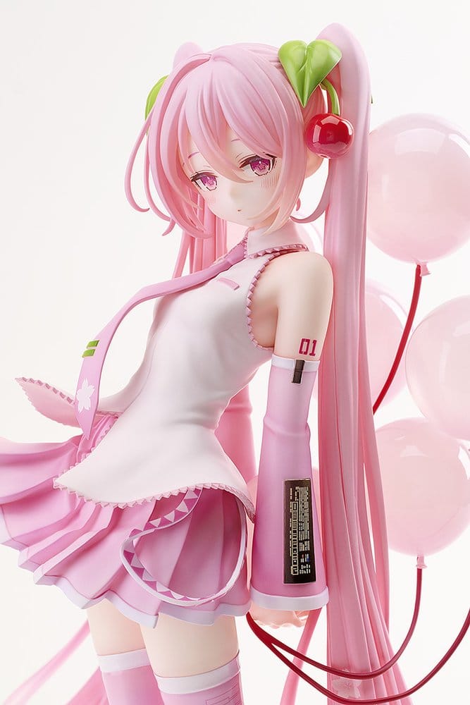 Character Vocal Series 01: Hatsune Miku G.S. Collection [SC] PVC Figur 1/7 Sakura Miku: GSC Illustration Contest Ver. 26 cm