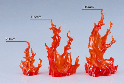 The Simple Effect Zubehör-Set für Figuren Flames: Red