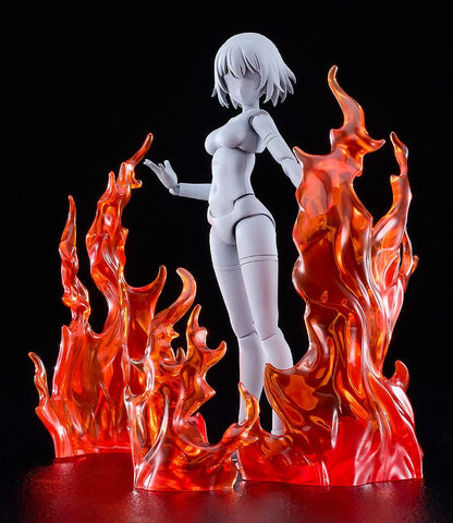 The Simple Effect Zubehör-Set für Figuren Flames: Red