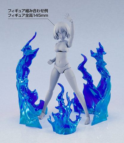 The Simple Effect Zubehör-Set für Figuren Flames: Blue