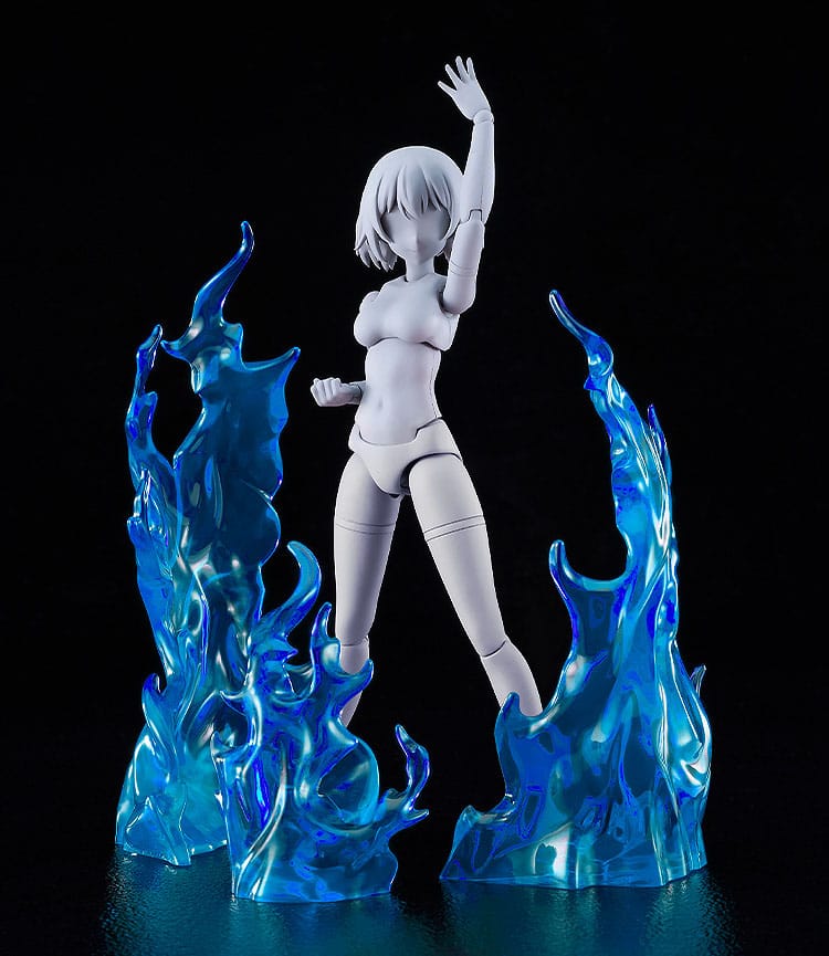 The Simple Effect Zubehör-Set für Figuren Flames: Blue
