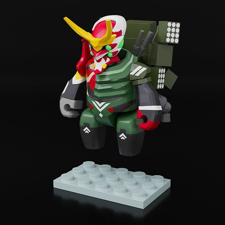 Rebuild of Evangelion Brickroid Actionfigur Evangelion Production Model-New 02 a 5 cm