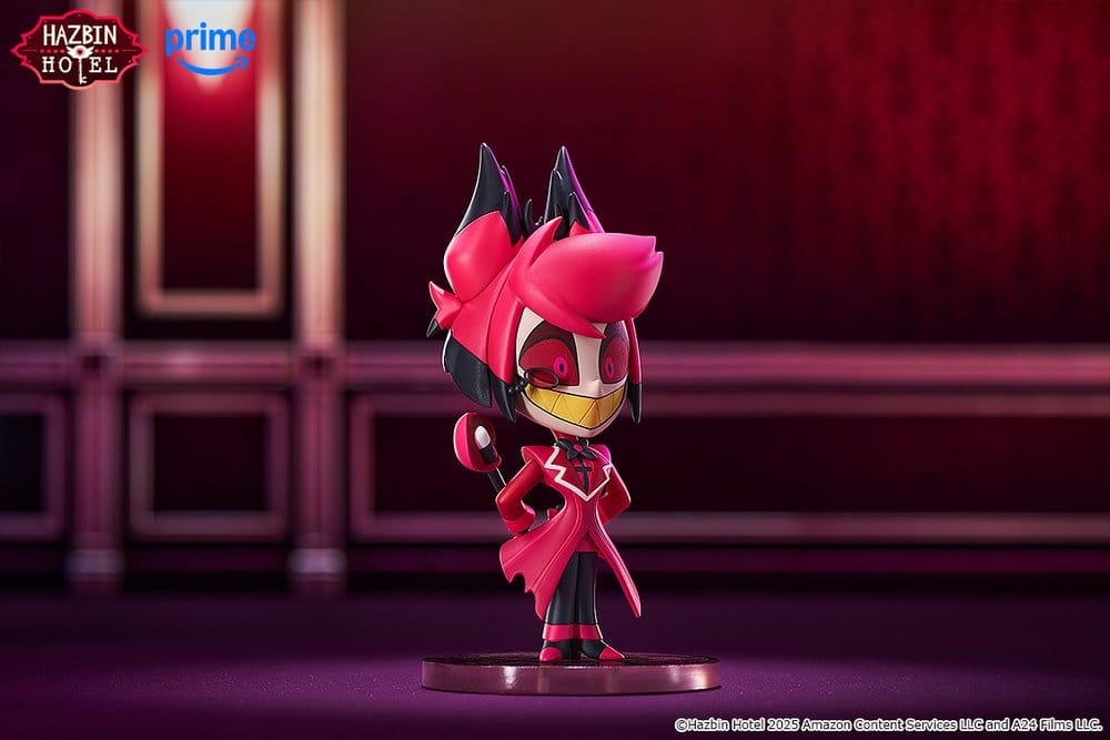 Hazbin Hotel Portable PVC Statue Qset Alastor 8 cm