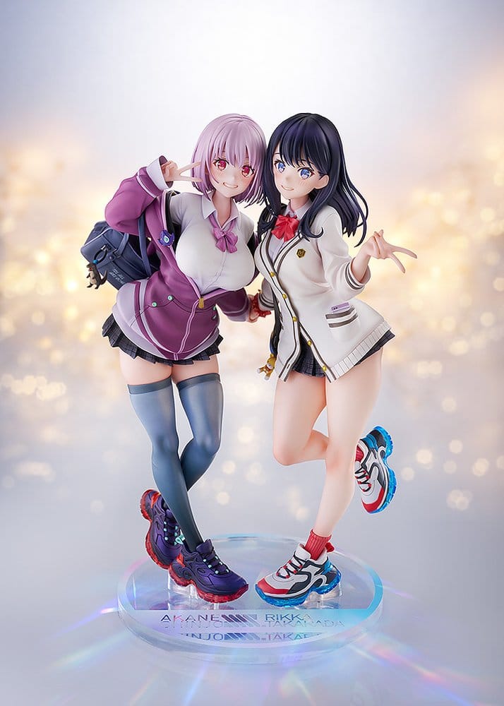 SSSS.Gridman PVC Statuen 1/7 2er-Pack Rikka Takarada & Akane Shinjo feat. toridamono 22 cm