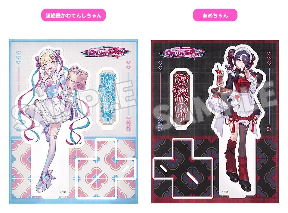 Needy Streamer Overload Needy Streamer Chinese Restaurant Series Acryl Stand Ame 21 cm