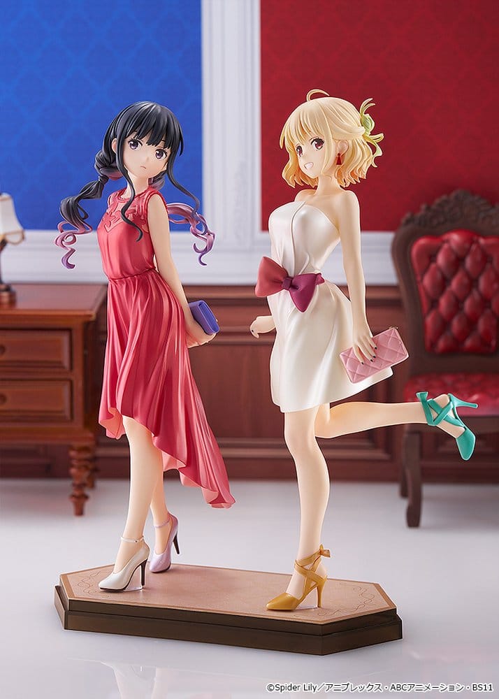 Lycoris Recoil Pop Up Parade PVC Figuren 2er-Pack Chisato Nishikigi & Takina Inoue: After Party! Ver. L Size