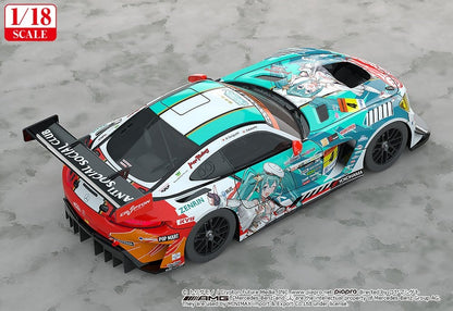 Hatsune Miku GT Project Fahrzeug 1/18 Good Smile Hatsune Miku AMG 2023 Season Opening Ver. 26 cm