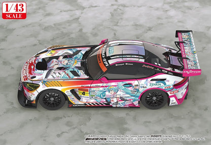 Hatsune Miku GT Project Fahrzeug 1/43 Good Smile Hatsune Miku AMG 2021 SUPER GT 100th Race Commemorative Ver. 11 cm