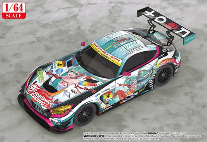 Hatsune Miku GT Project Fahrzeug 1/64 Good Smile Hatsune Miku AMG 2016 Super GT Ver. 7 cm