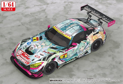 Hatsune Miku GT Project Fahrzeug 1/64 Good Smile Hatsune Miku AMG 2017 Super GT Ver. 7 cm