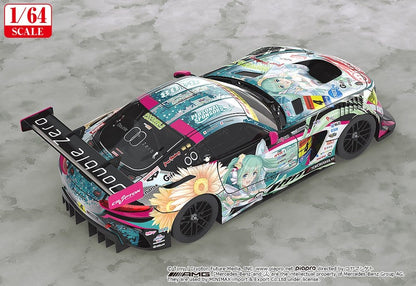 Hatsune Miku GT Project Fahrzeug 1/64 Good Smile Hatsune Miku AMG 2017 Super GT Ver. 7 cm