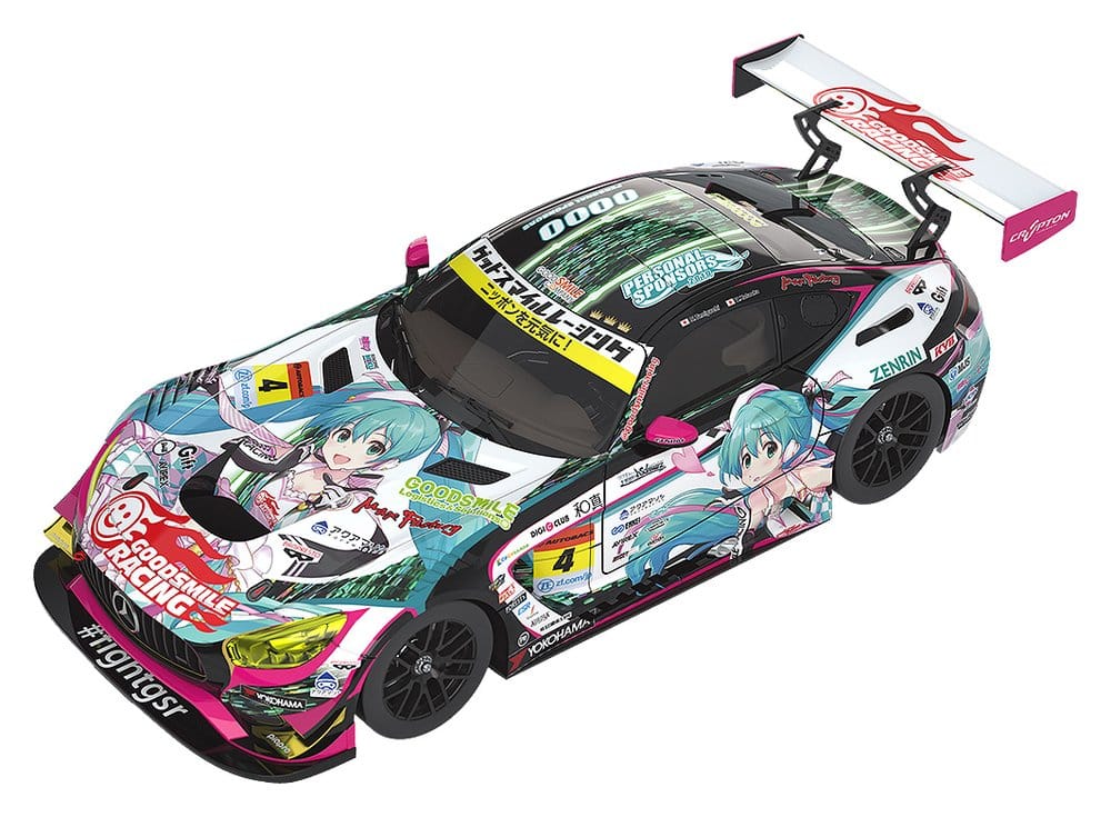 Hatsune Miku GT Project Fahrzeug 1/64 Good Smile Hatsune Miku AMG 2019 SUPER GT Ver. 7 cm