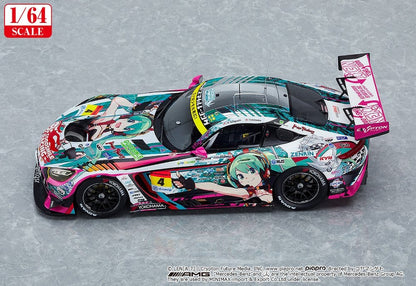 Hatsune Miku GT Project Fahrzeug 1/64 Hatsune Miku AMG 2020 SUPER GT Ver. 7 cm