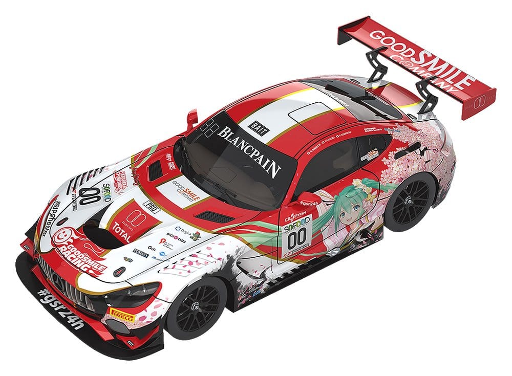Hatsune Miku GT Project Fahrzeug 1/64 AMG 2017 SPA24H Ver. 7 cm