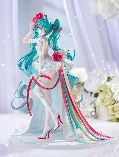 Hatsune Miku GT Project G.S. Collection PVC Figur 1/7 Racing Miku 15th "Rhapsody" 2010-2025 27 cm