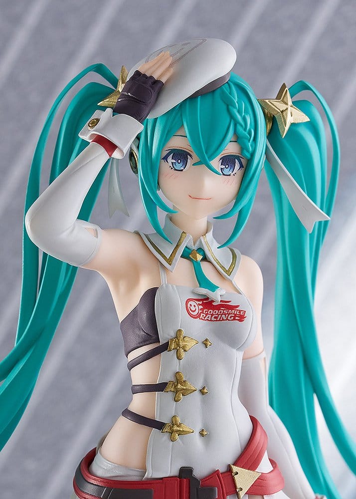 Hatsune Miku GT Project Pop Up Parade PVC Figur Racing Miku: 2023 Ver. 17 cm