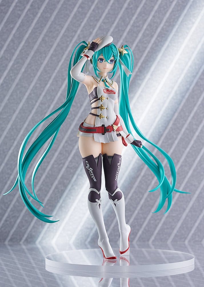 Hatsune Miku GT Project Pop Up Parade PVC Figur Racing Miku: 2023 Ver. 17 cm