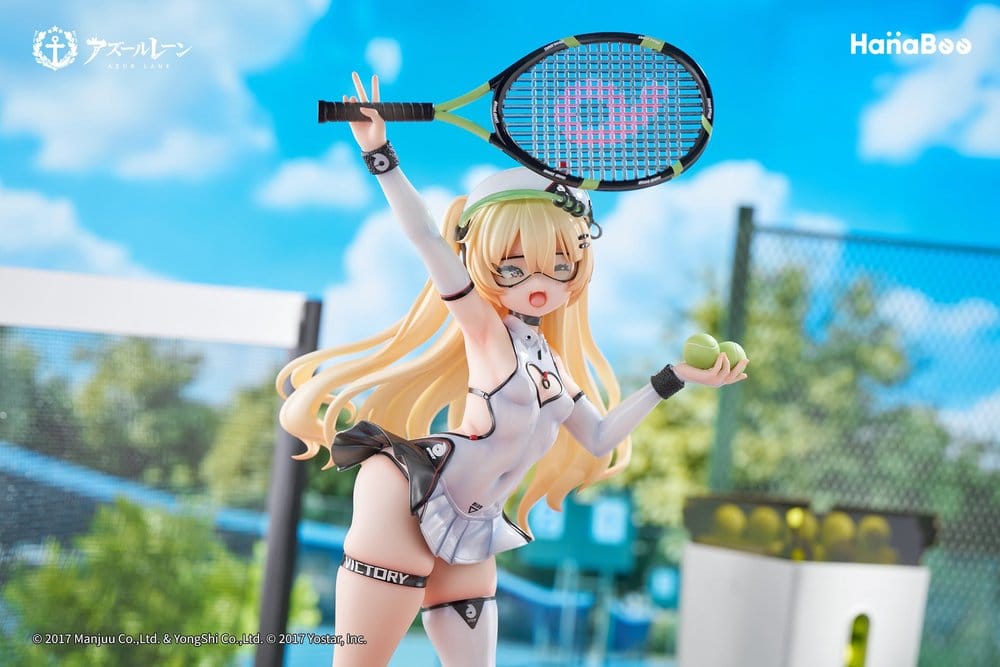 Azur Lane PVC Figur 1/6 Bache: Showy Sports Star Deluxe Edition 27 cm