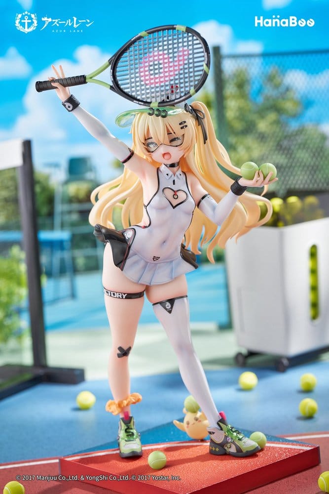 Azur Lane PVC Figur 1/6 Bache: Showy Sports Star 27 cm