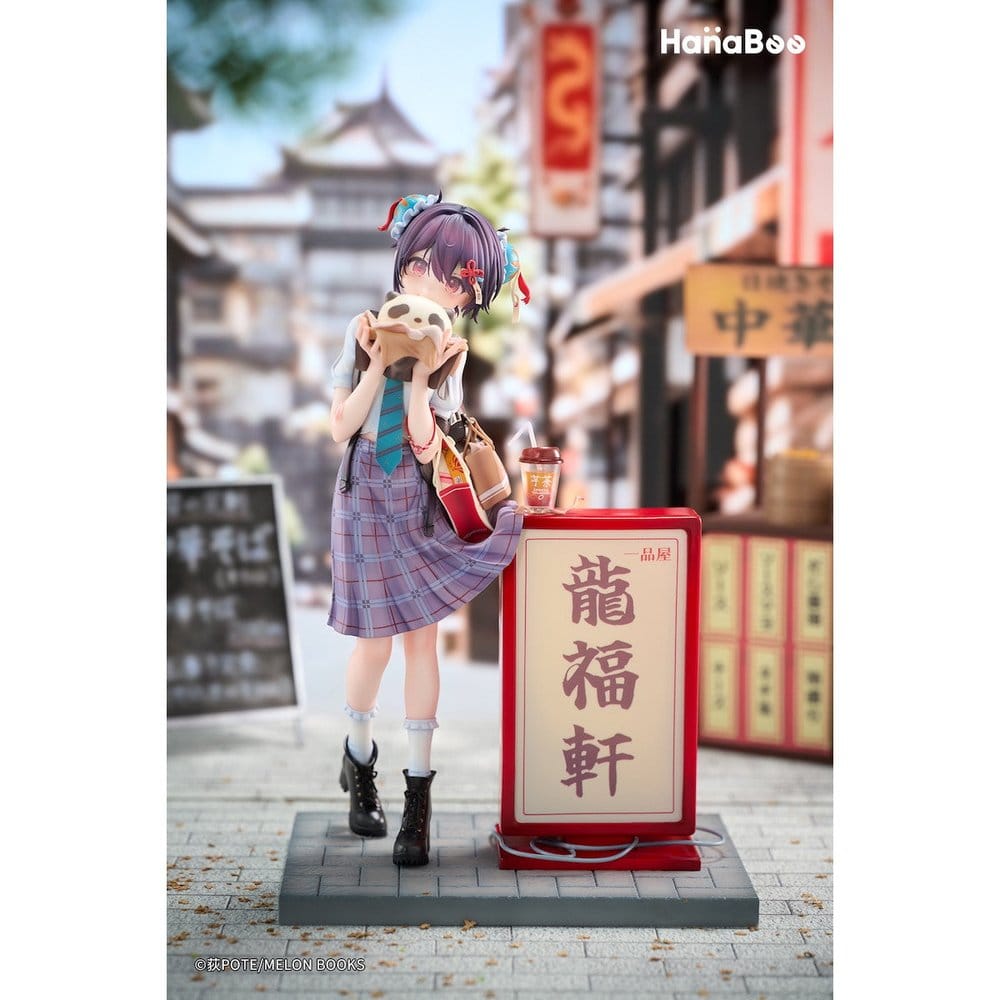 Original Character PVC Figur 1/6 Panda Nikuman-chan Illustrated by Ogipote 26 cm