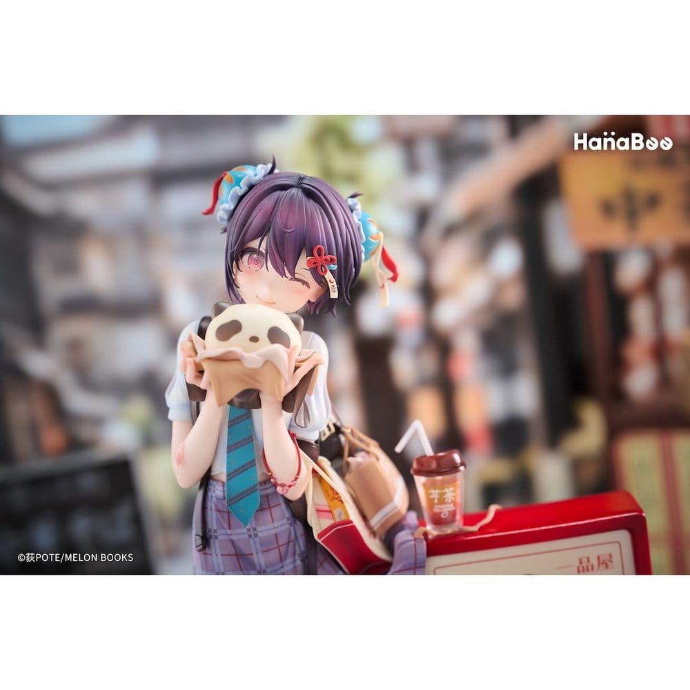 Original Character PVC Figur 1/6 Panda Nikuman-chan Illustrated by Ogipote 26 cm
