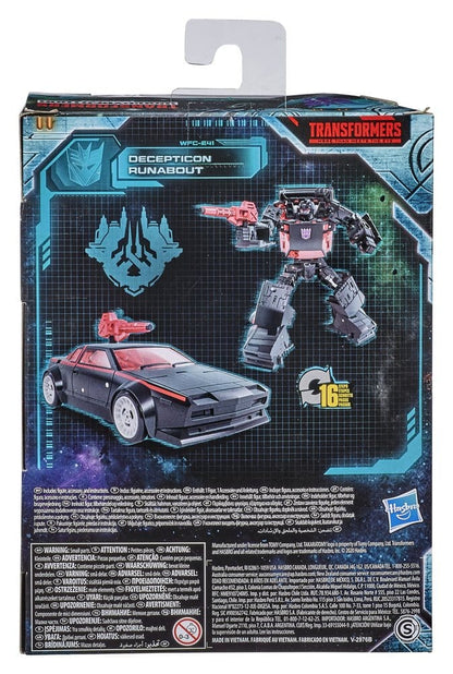 Transformers Generations War for Cybertron: Earthrise Deluxe Class Actionfigur Decepticon Runabout WFC-E41 14 cm