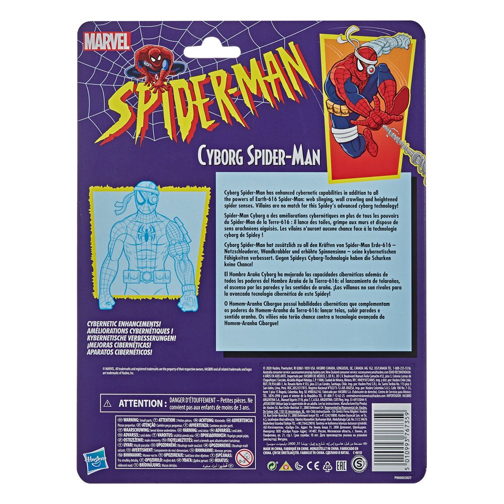 Spider-Man Marvel Retro Collection Actionfigur Cyborg Spider-Man 15 cm