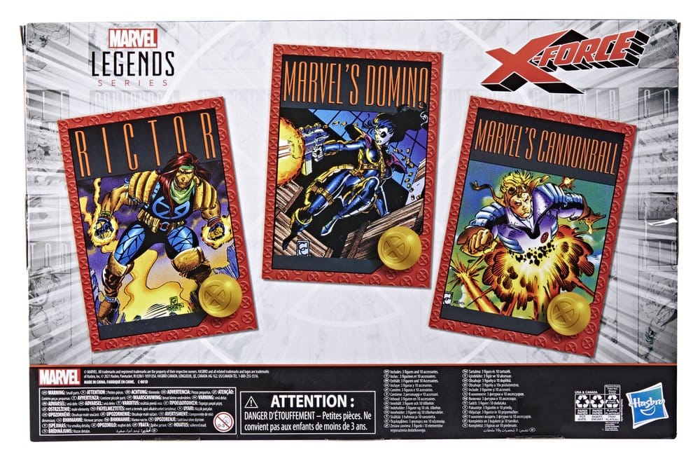 Marvel Legends Actionfiguren 3er-Pack X-Force 15 cm