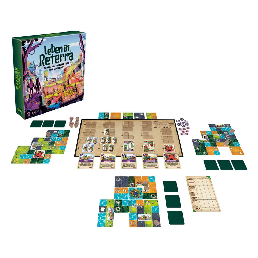 Leben in Reterra Brettspiel  *Deutsche Version*
