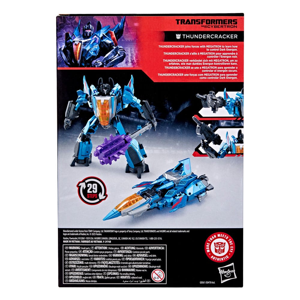 Transformers: War for Cybertron Studio Series Voyager Class Actionfigur Thundercracker 16 cm