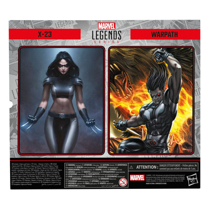 X-Force Marvel Legends Actionfiguren 2er-Pack X-23 & Warpath 15 cm