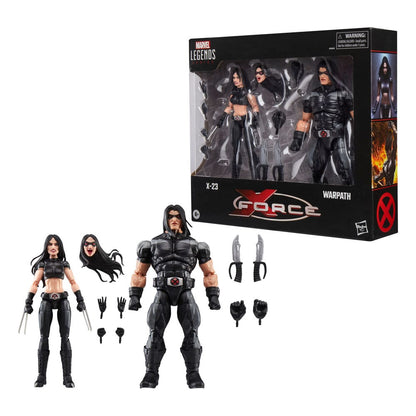 X-Force Marvel Legends Actionfiguren 2er-Pack X-23 & Warpath 15 cm