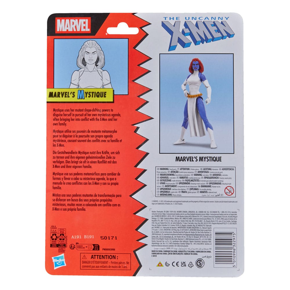 The Uncanny X-Men Marvel Legends Actionfigur Marvel's Mystique 15 cm
