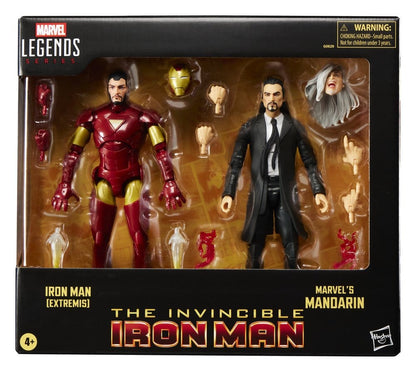 Marvel Legends Actionfiguren 2er-Pack Iron Man (Extremis) & Marvel's Mandarin 15 cm