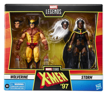 Marvel Legends Actionfiguren 2er-Pack Storm & Wolverine 15 cm