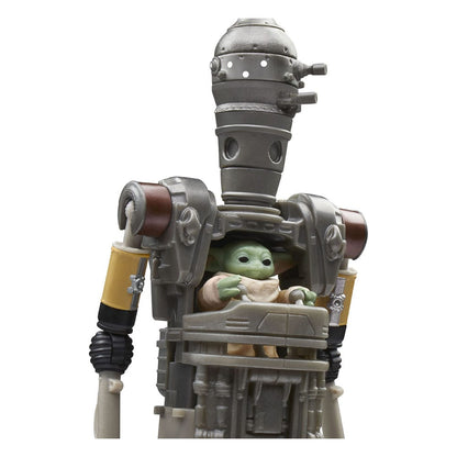 Star Wars: The Mandalorian Vintage Collection Actionfiguren 3er-Pack IG-12, Grogu & Anzellan 10 cm