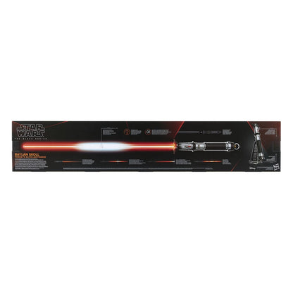 Star Wars: Ahsoka Black Series Replik Force FX Elite Lichtschwert Baylan Skoll