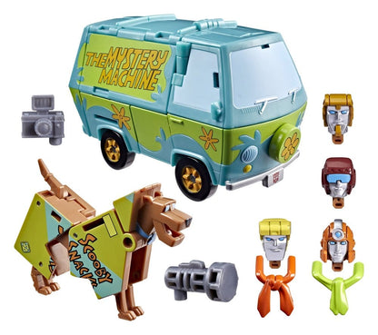 Transformers x Scooby-Doo Actionfiguren 2er-Pack Mysterious Prime & Automutt 15 cm