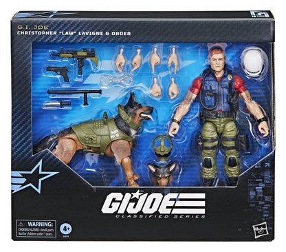 G.I. Joe Classified Series Actionfigur #157 Christopher "Law" Lavigne & Order 15 cm