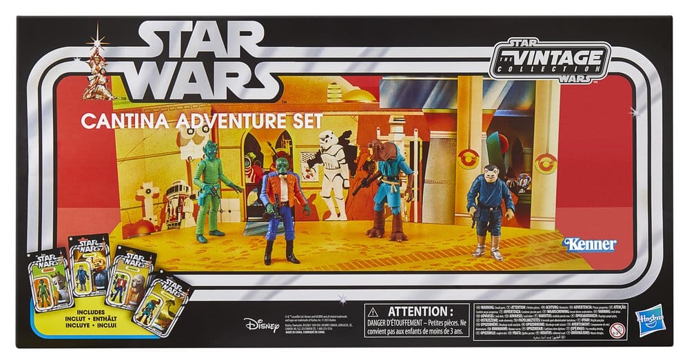 Star Wars Vintage Collection Actionfiguren 4er-Pack Cantina Adventure Set 10 cm