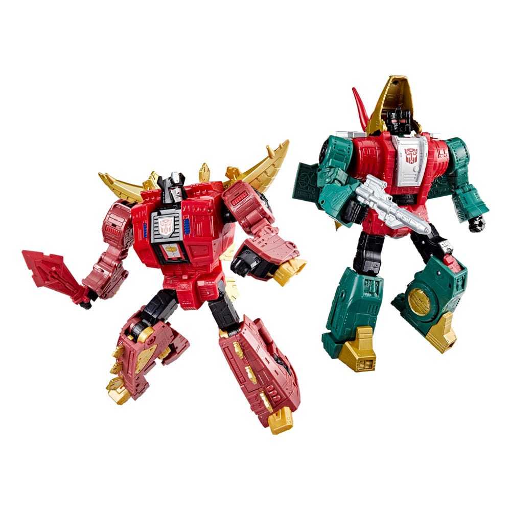 Transformers Age of the Primes Leader Class Actionfiguren 2er-Pack G2 Universe Dinobots Snarl & Slug 19 cm