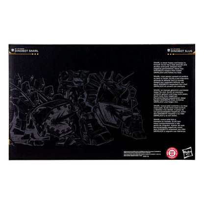 Transformers Age of the Primes Leader Class Actionfiguren 2er-Pack G2 Universe Dinobots Snarl & Slug 19 cm